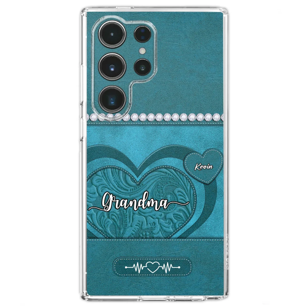 Floral Heart - Personalized Custom Phone Case - Image 29