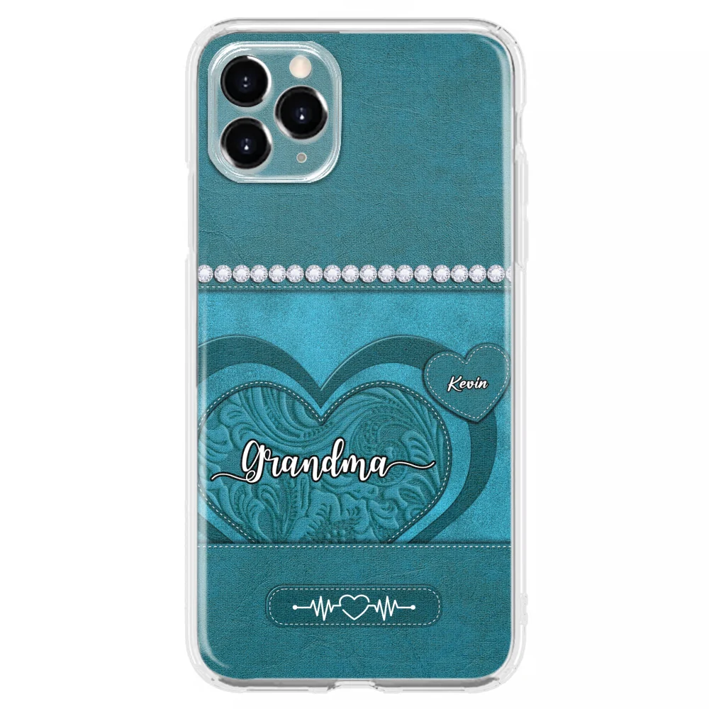 Floral Heart - Personalized Custom Phone Case - Image 9