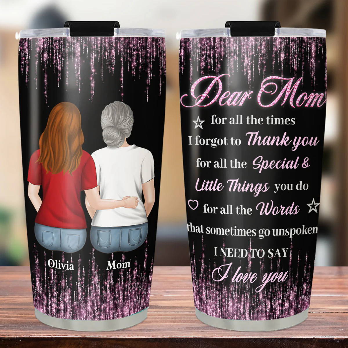 For All The Special And Little Thing - Personalized Custom Tumbler - Image 2
