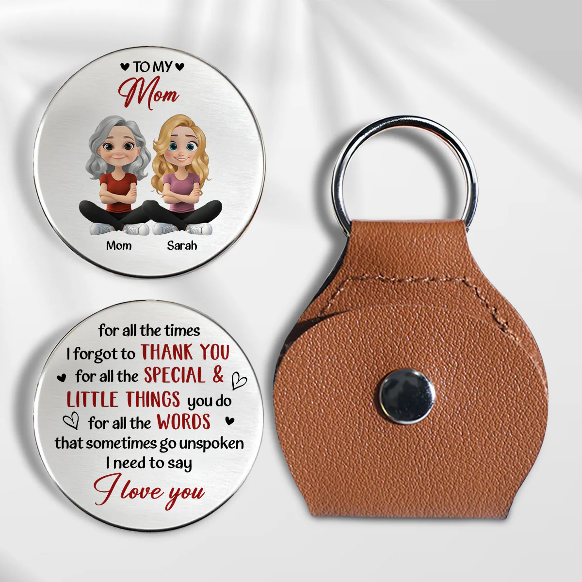 For All The Times - Personalized Custom Pocket Hug
