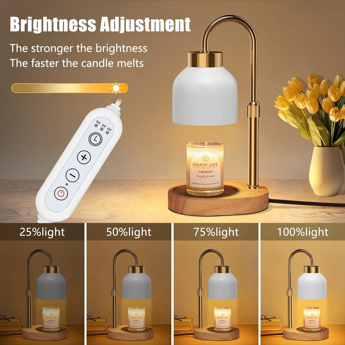For Daughter - Personalized Custom Candle Warmer Lamp - Image 5