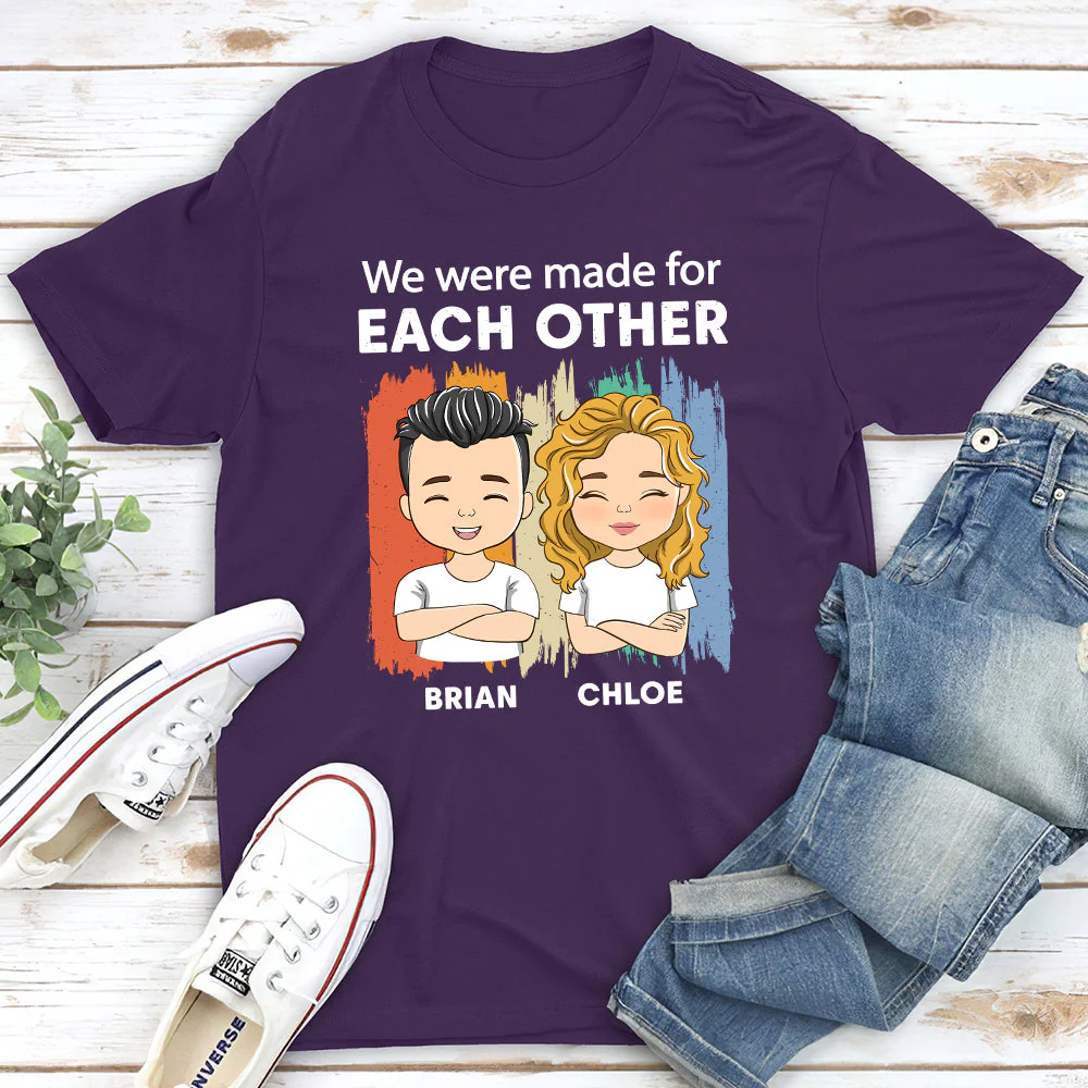 For Each Other - Personalized Custom Classic T-shirt - Image 2