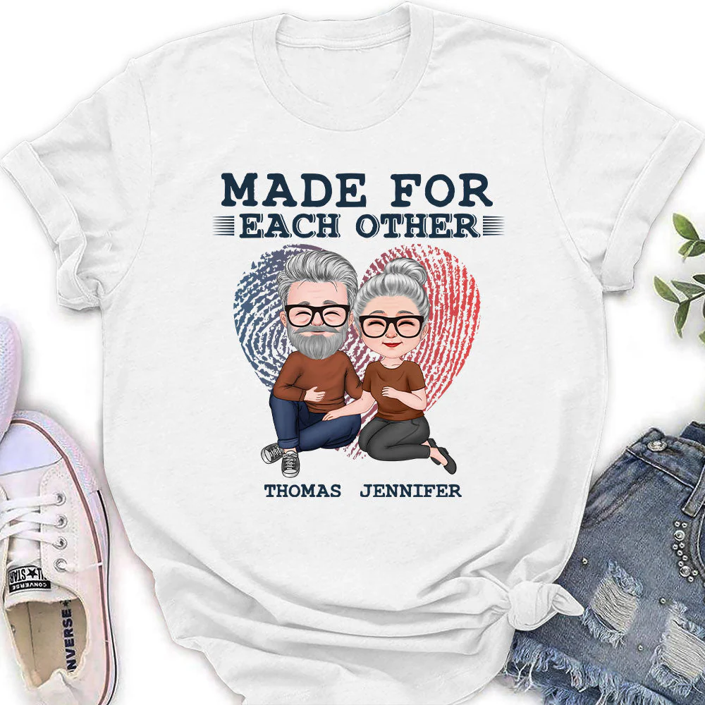 For Each Other - Personalized Custom Women's T-shirt - Image 2