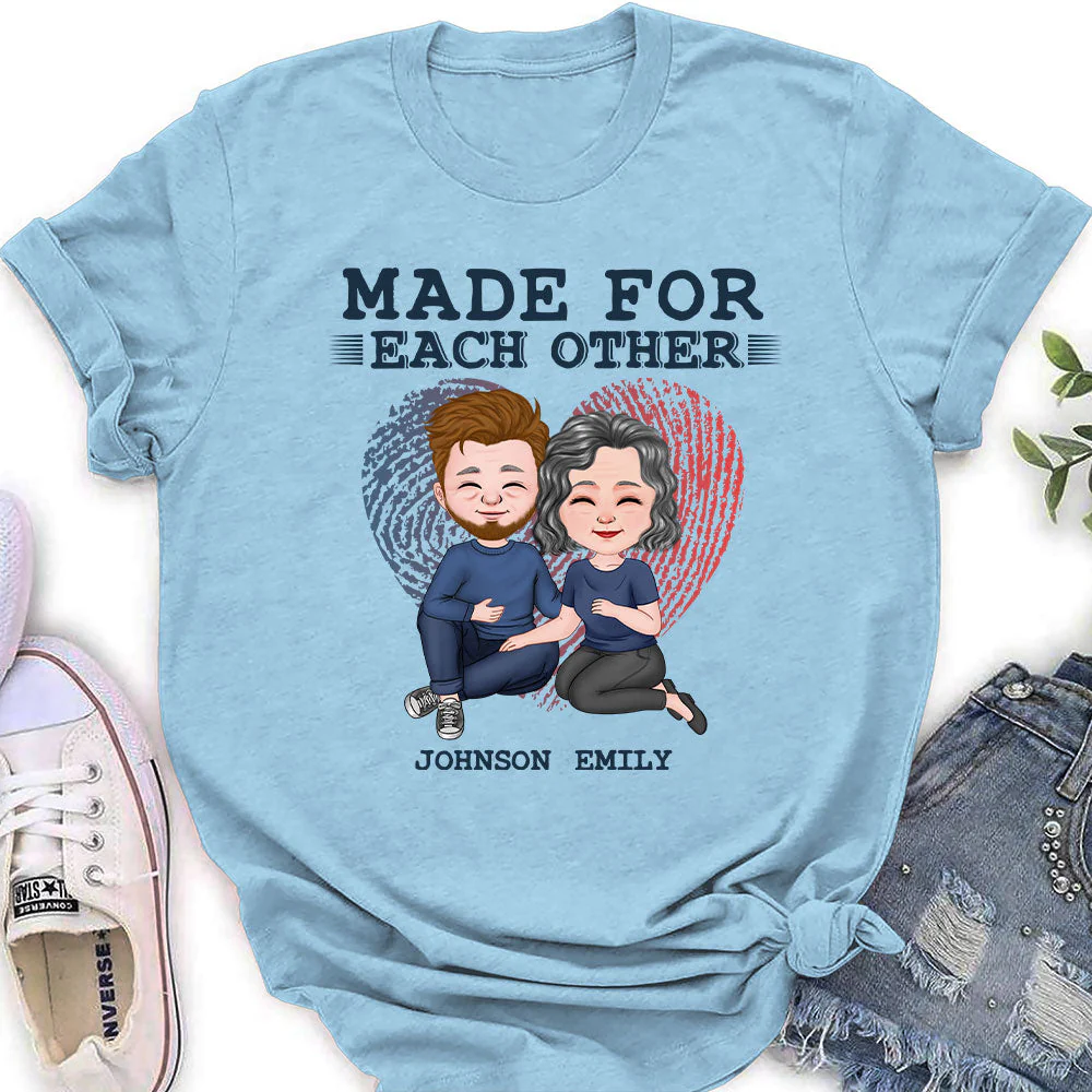 For Each Other - Personalized Custom Women's T-shirt - Image 3