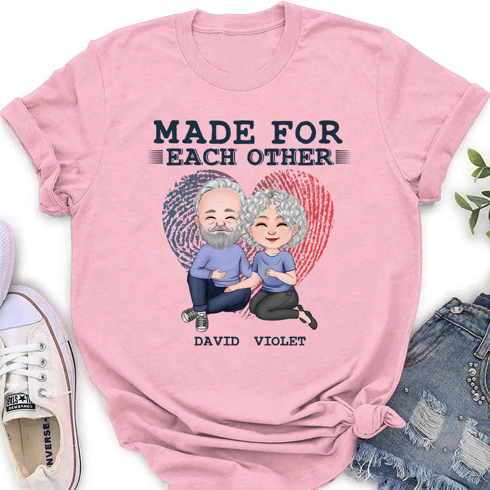 For Each Other - Personalized Custom Women's T-shirt - Image 4