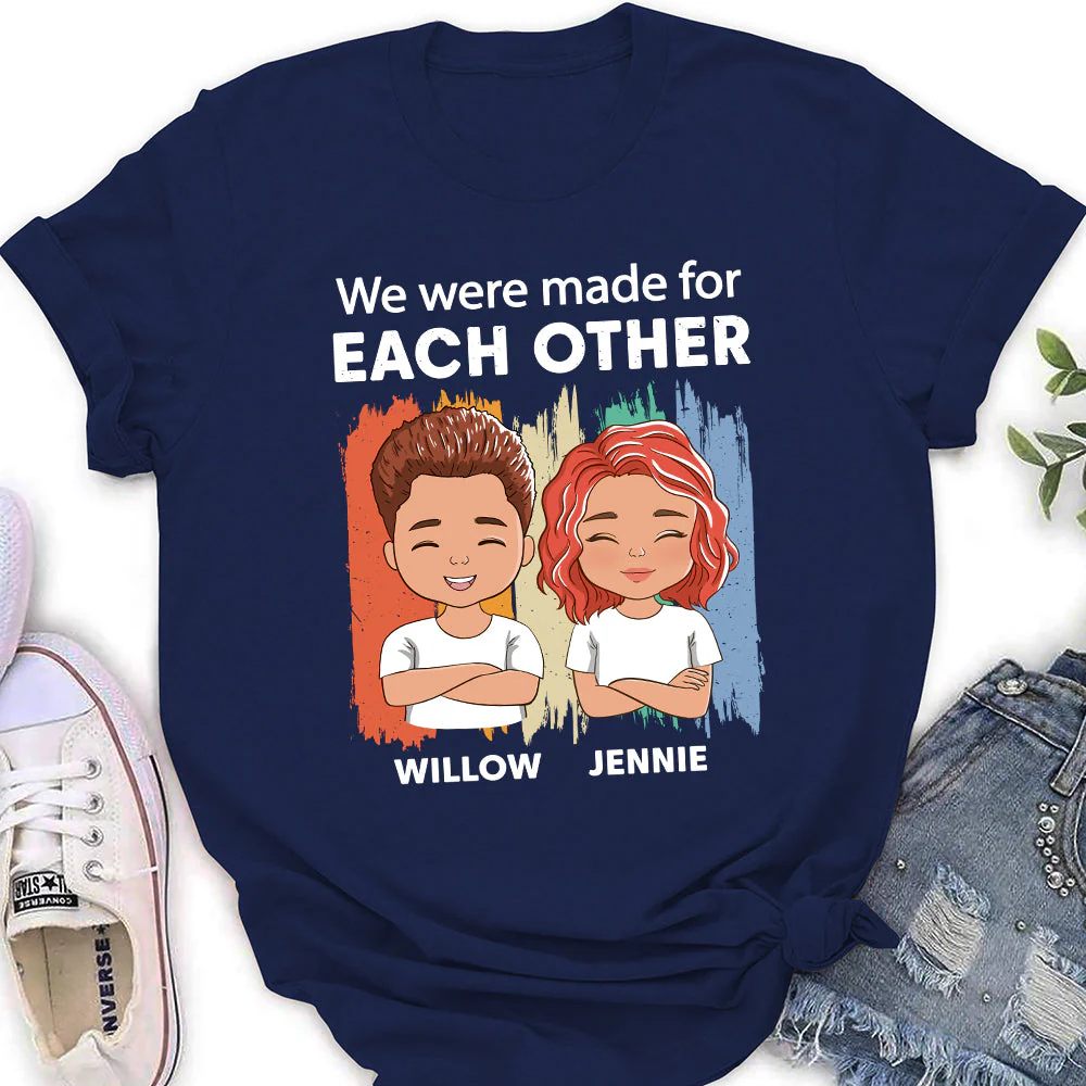 For Each Other - Personalized Custom Women's T-shirt - Image 3