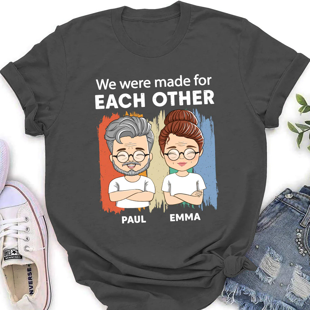 For Each Other - Personalized Custom Women's T-shirt - Image 4