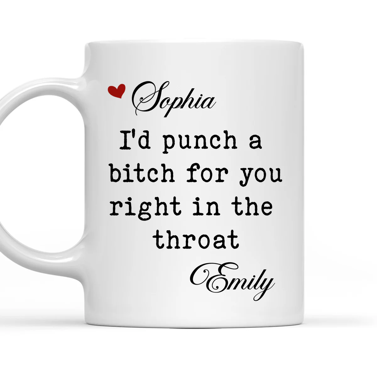 For My Best Friends - Personalized Custom Coffee Mug