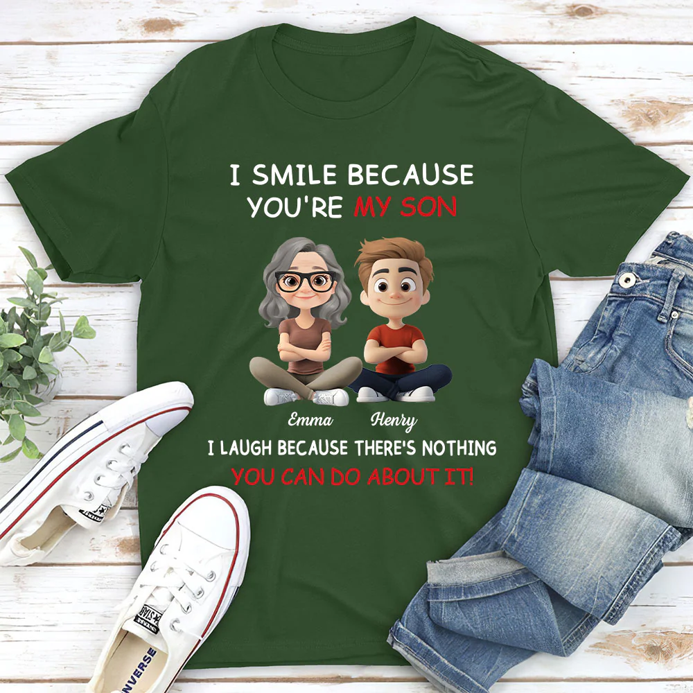 For Son - Personalized Custom Shirt - Image 3