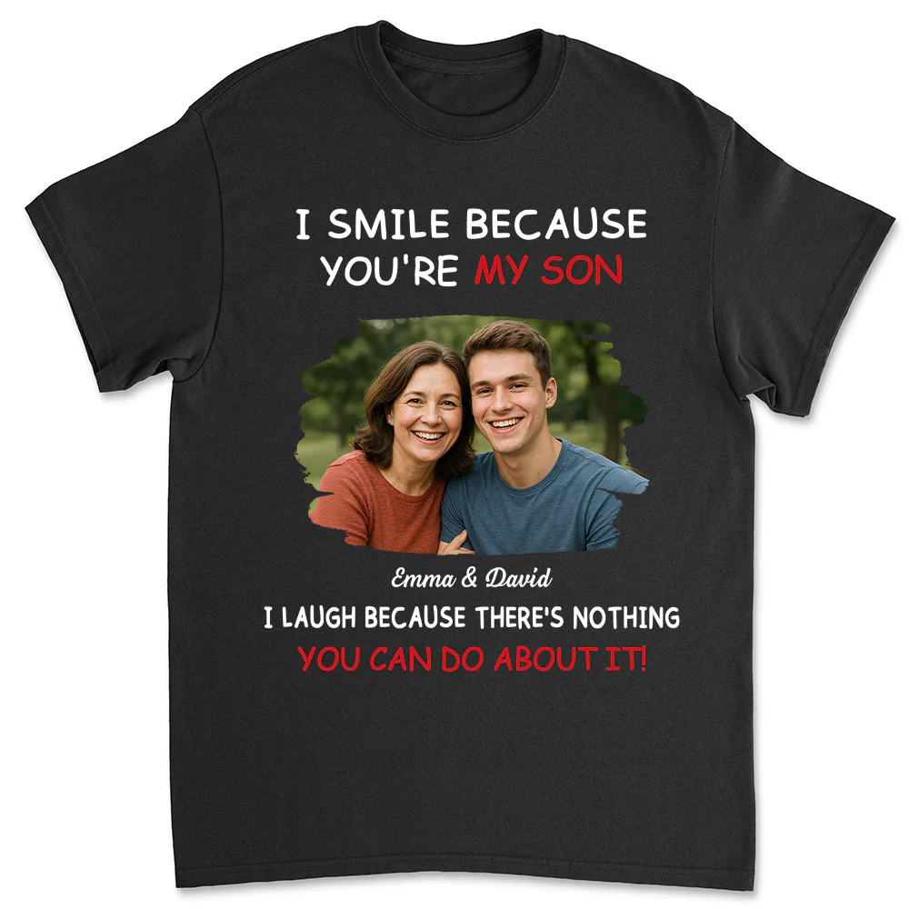 For Son Photo - Personalized Custom Shirt