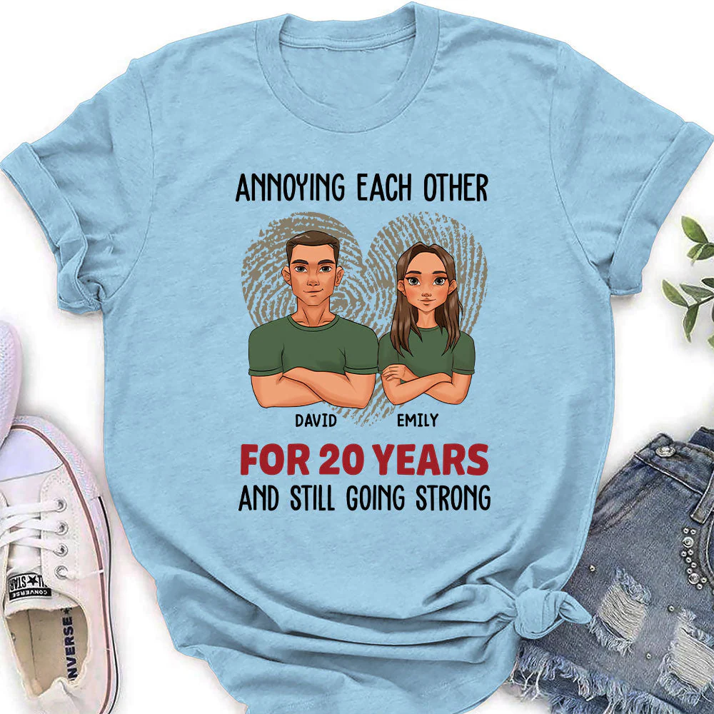 For Years - Personalized Custom Women's T-shirt - Image 3
