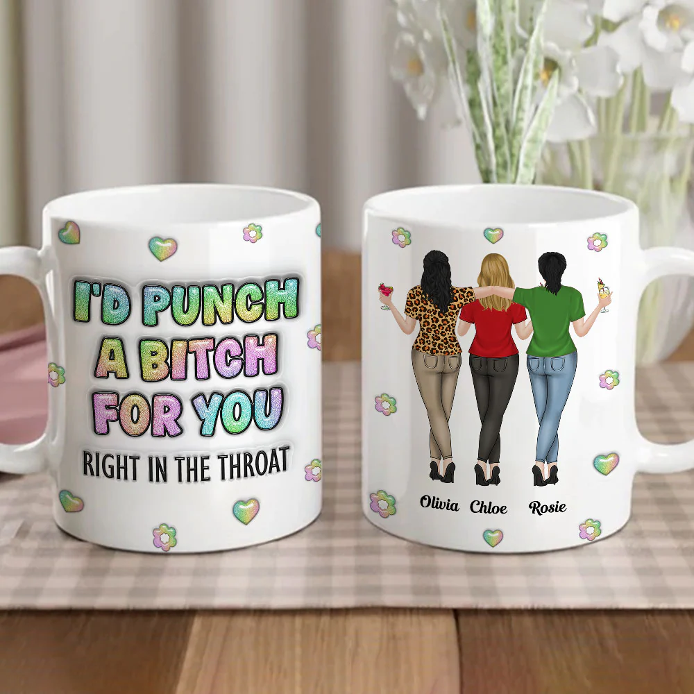 For You - Personalized Custom 3D Inflated Effect Mug - Image 4