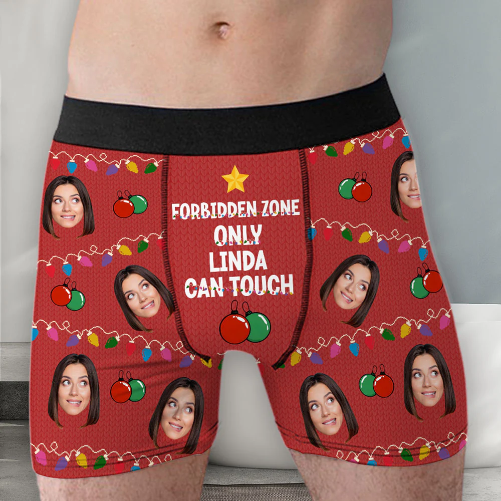 Forbidden Zone - Personalized Photo Men's Boxer Briefs - Image 5