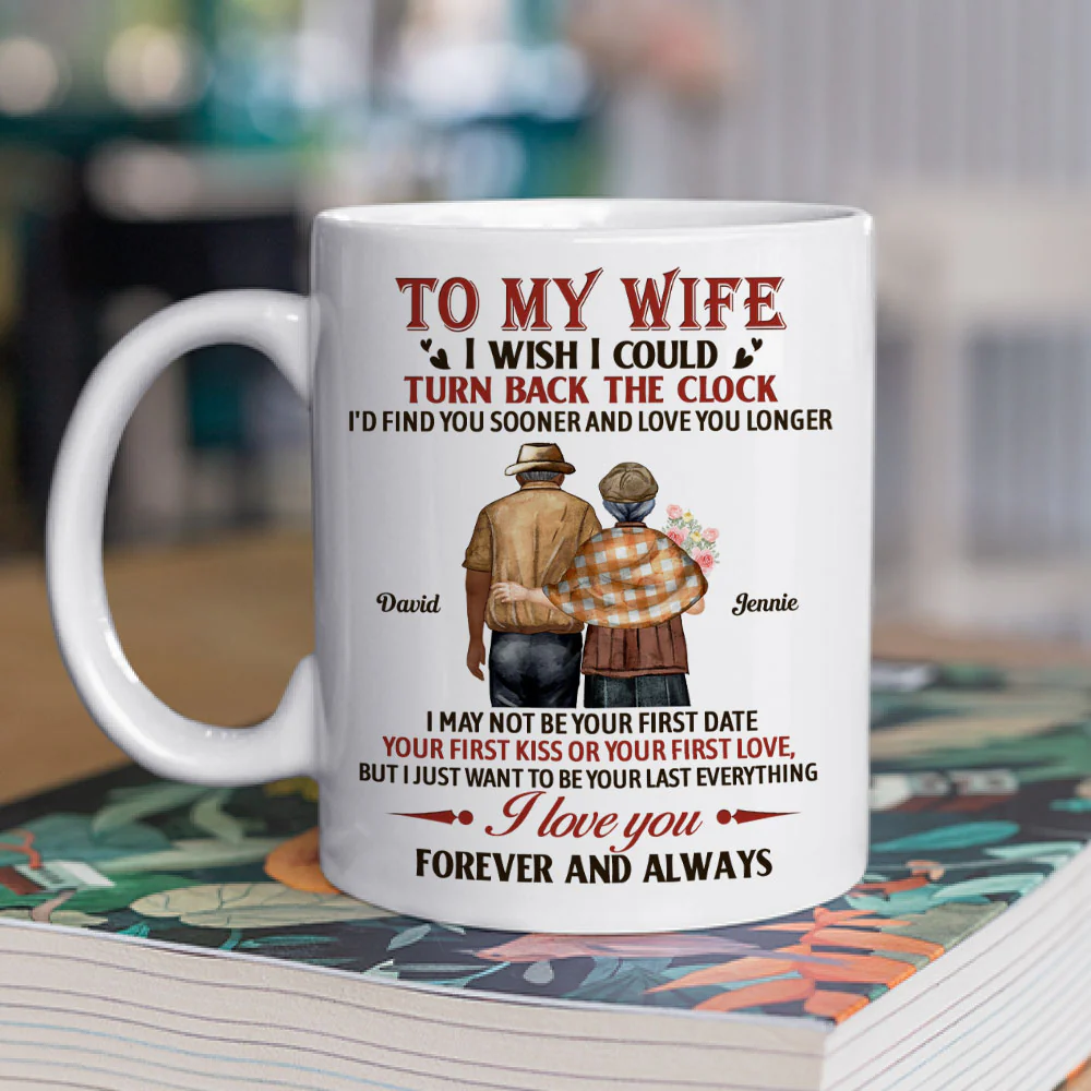 Forever And Always - Personalized Custom Coffee Mug - Image 2