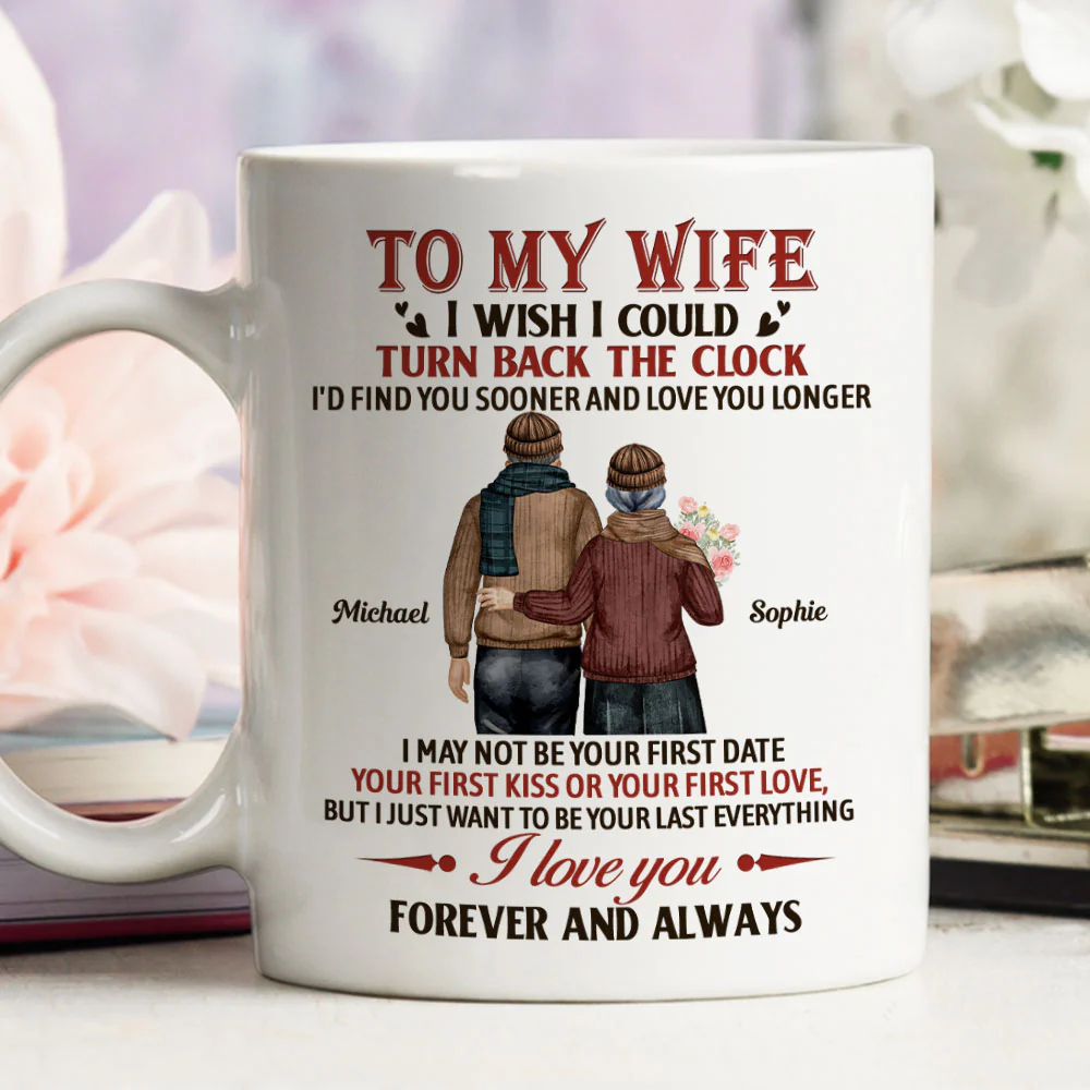 Forever And Always - Personalized Custom Coffee Mug - Image 4