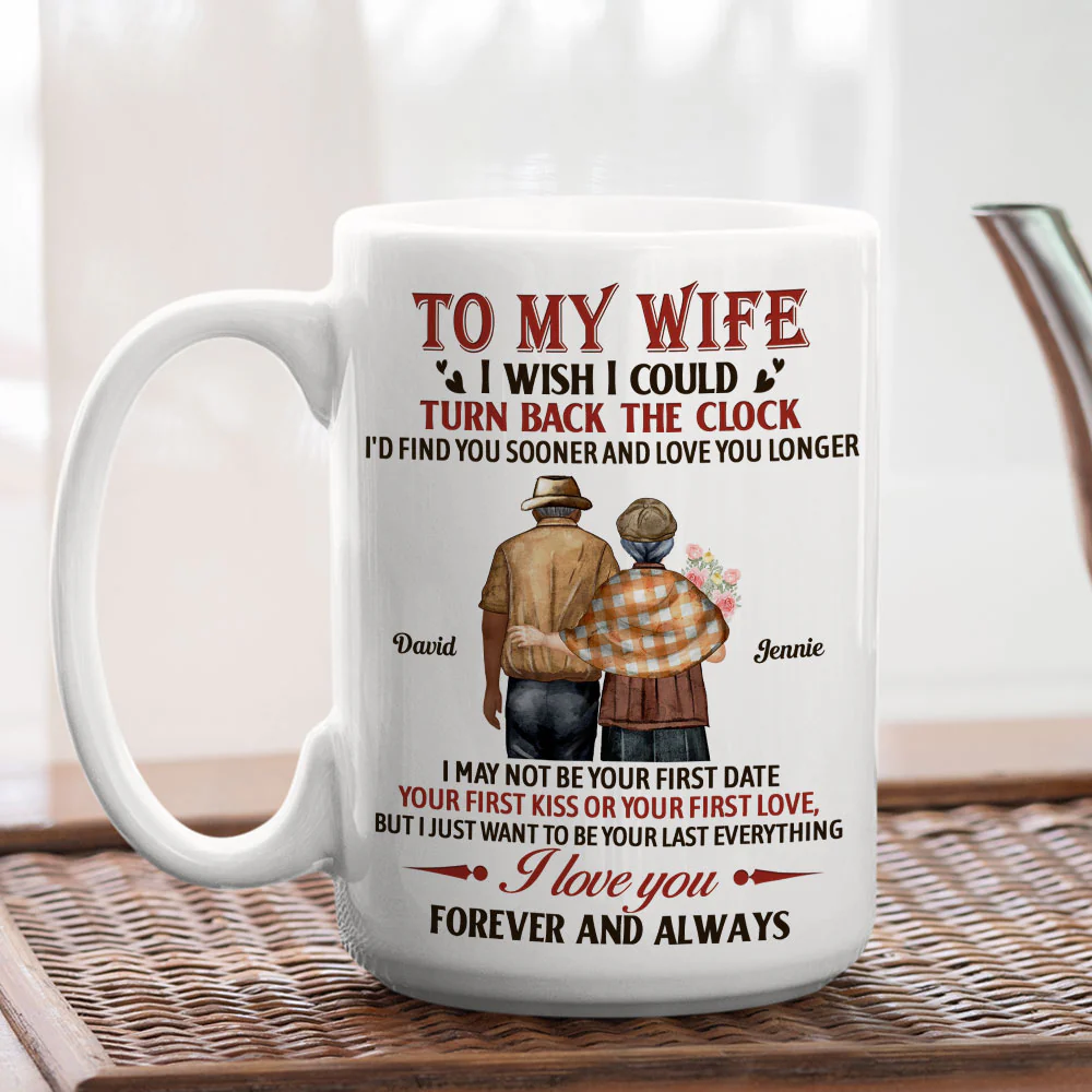 Forever And Always - Personalized Custom Coffee Mug - Image 7