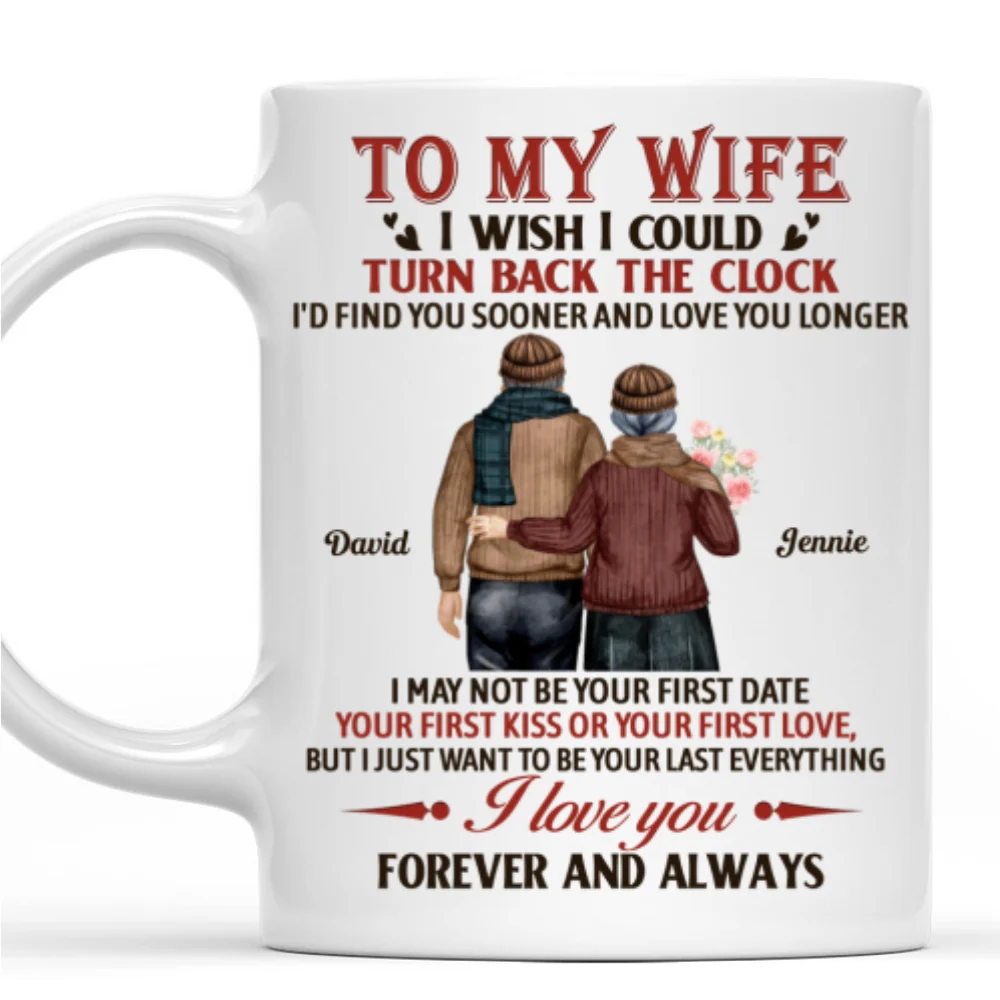 Forever And Always - Personalized Custom Coffee Mug - Image 9