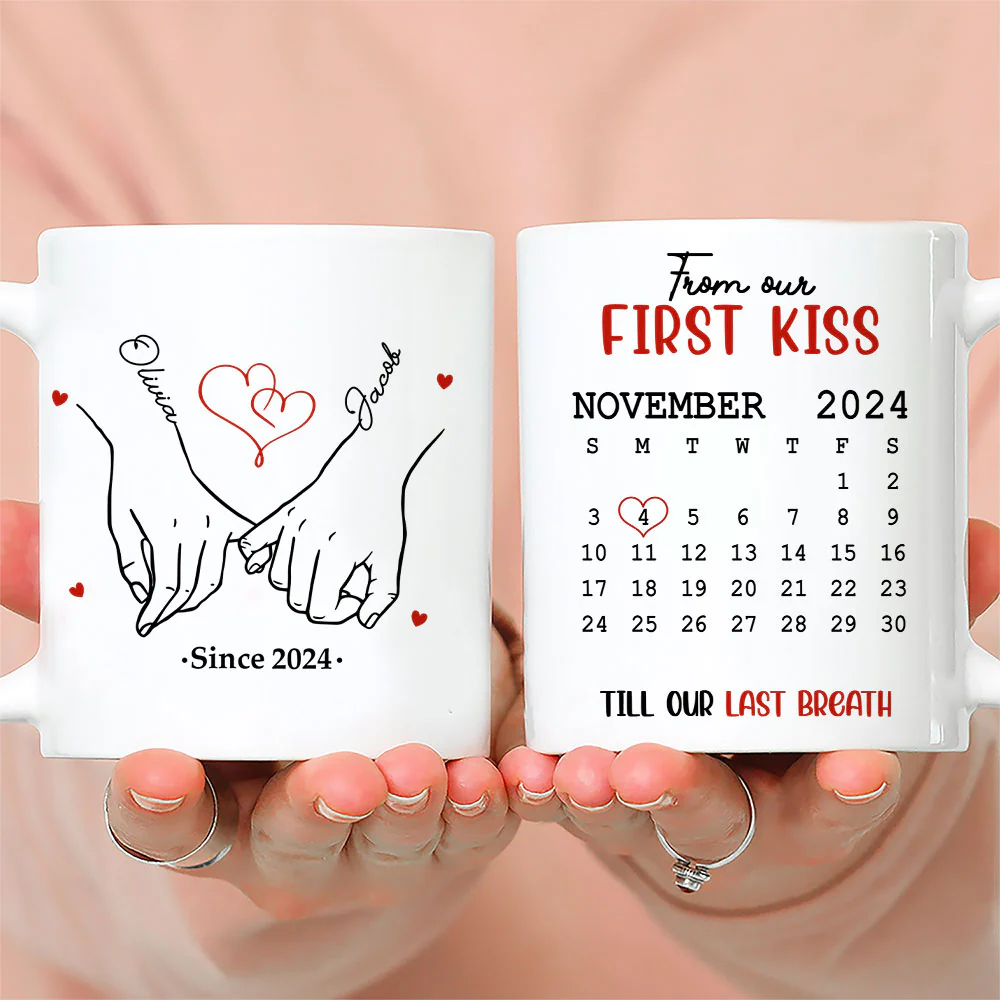 Forever And Always - Personalized Custom Coffee Mug - Image 2
