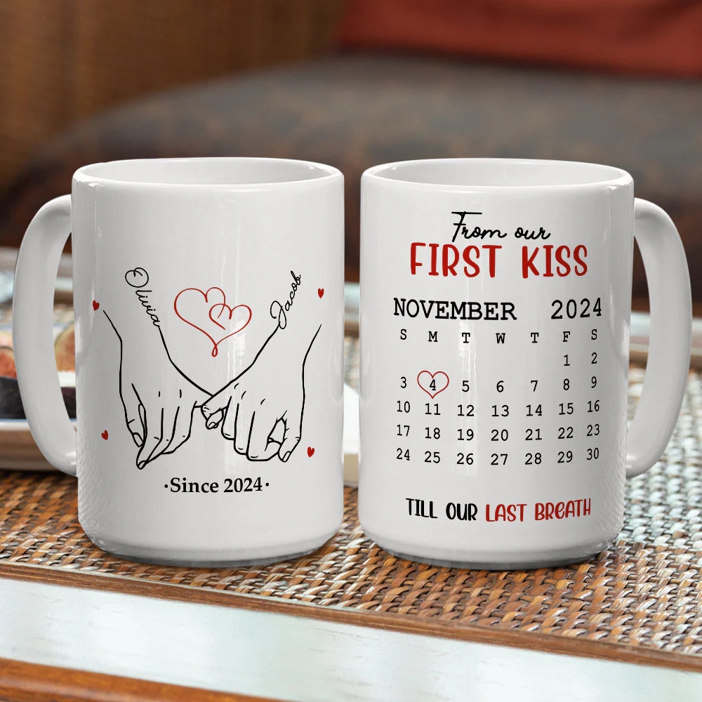 Forever And Always - Personalized Custom Coffee Mug - Image 5