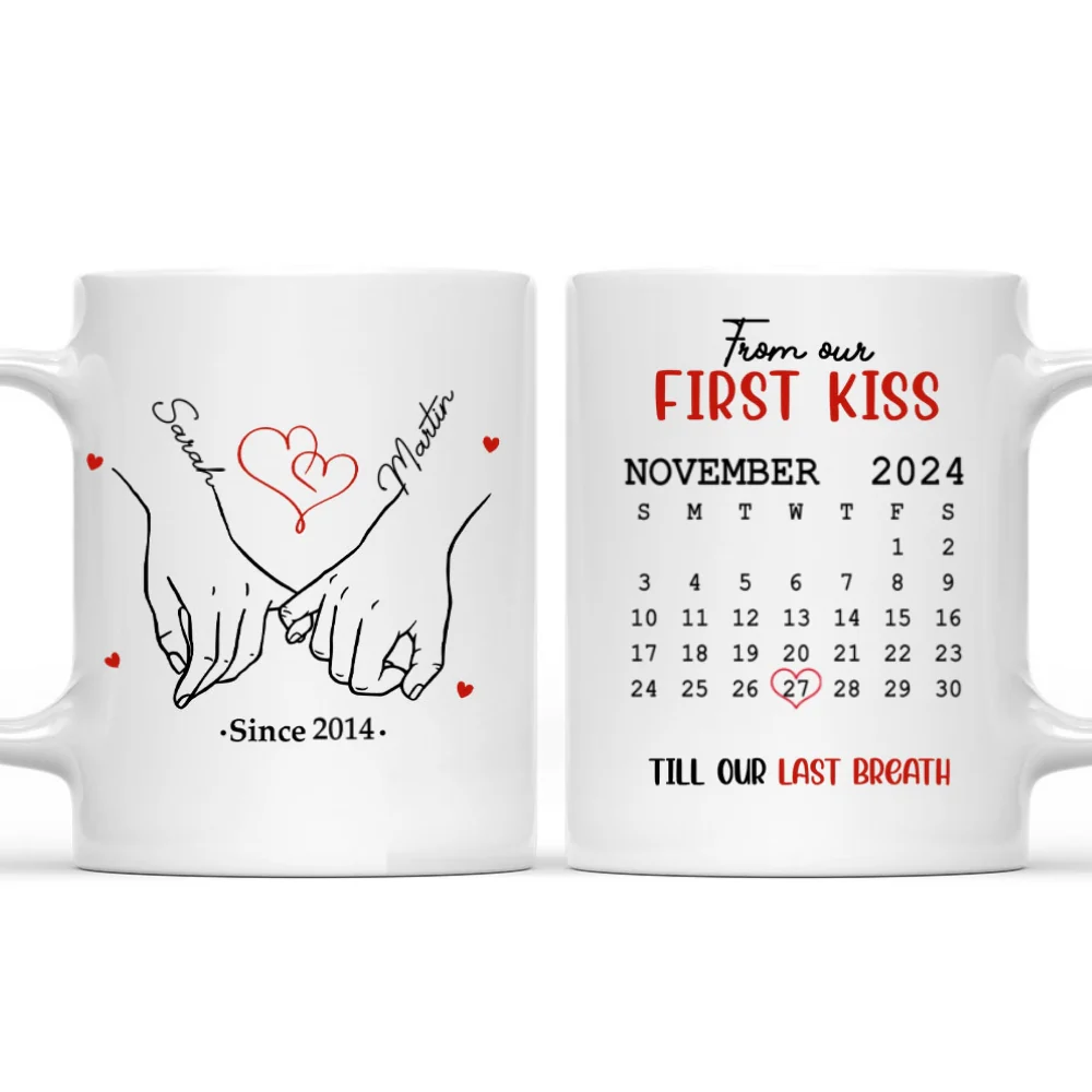 Forever And Always - Personalized Custom Coffee Mug - Image 7