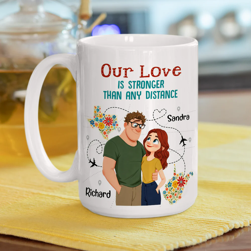 Forever Close To You - Personalized Custom Coffee Mug - Image 4