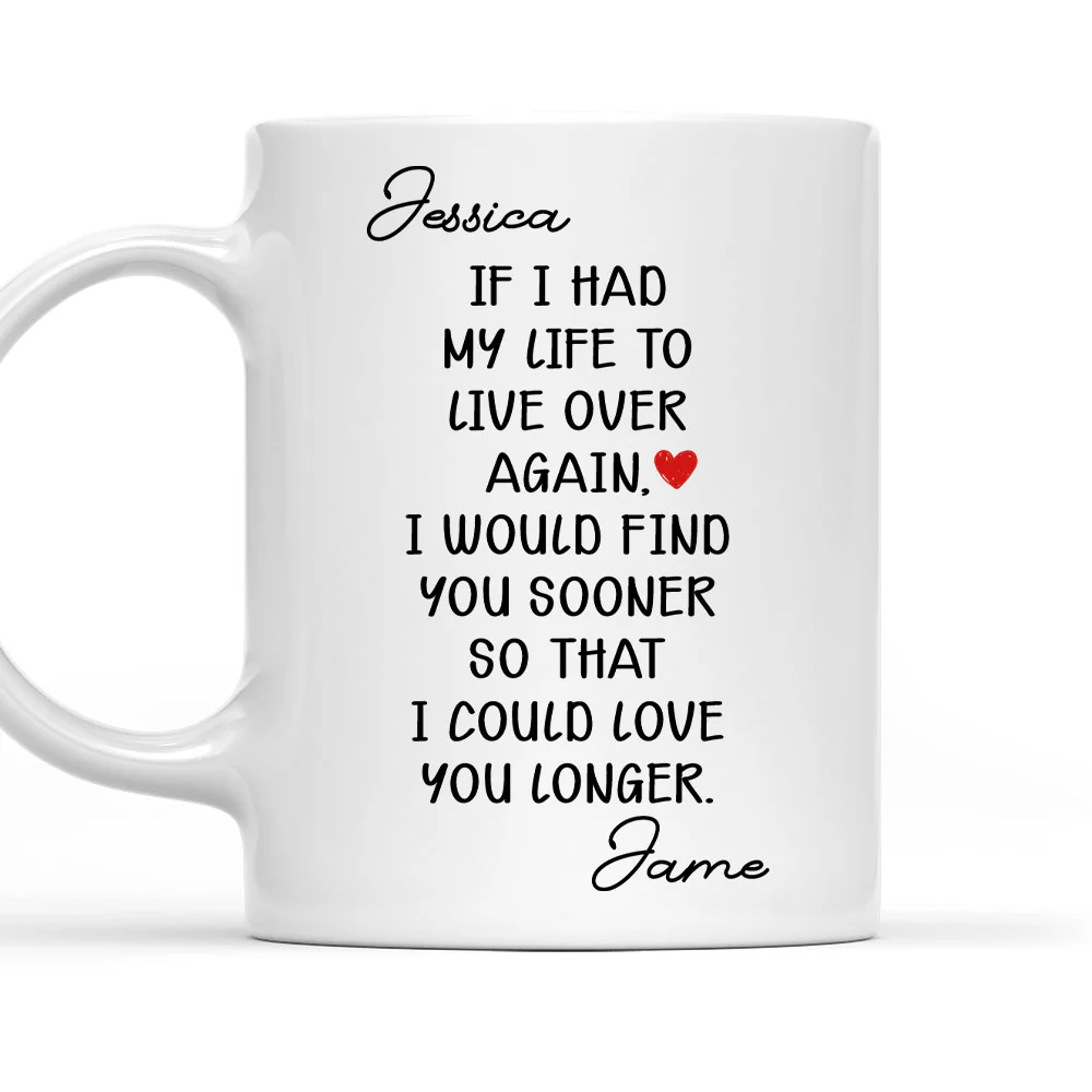 Forever Grateful For Your Love - Personalized Custom Coffee Mug
