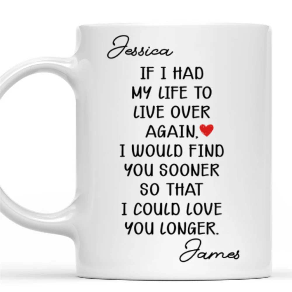 Forever Grateful For Your Love - Personalized Custom Coffee Mug - Image 6