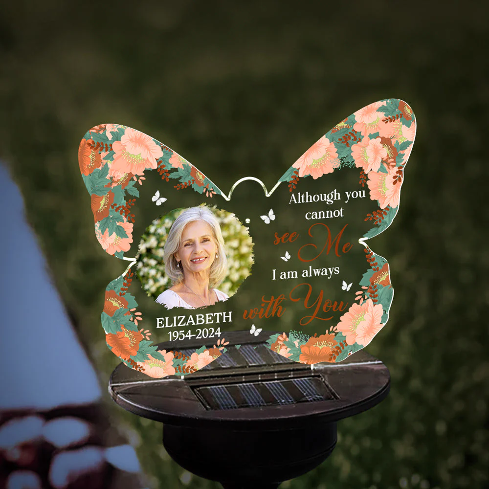 Forever In My Heart - Personalized Custom Solar Light - Image 2