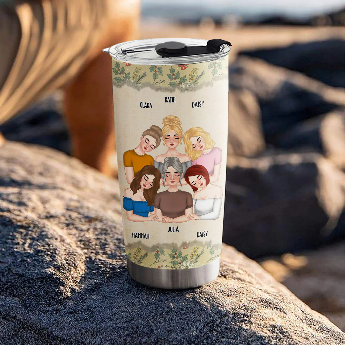 Forever Linked - Personalized Custom Tumbler - Image 4