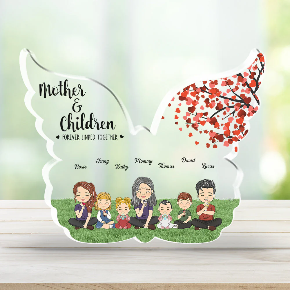 Forever Linked Together - Personalized Custom Acrylic Plaque - Image 4