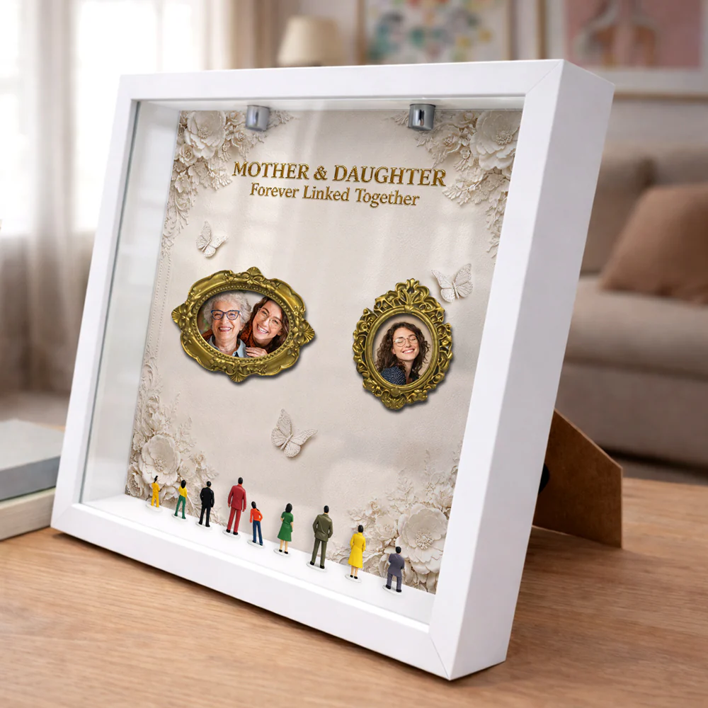 Forever Linked Together - Personalized Custom Museum Frame - Image 5
