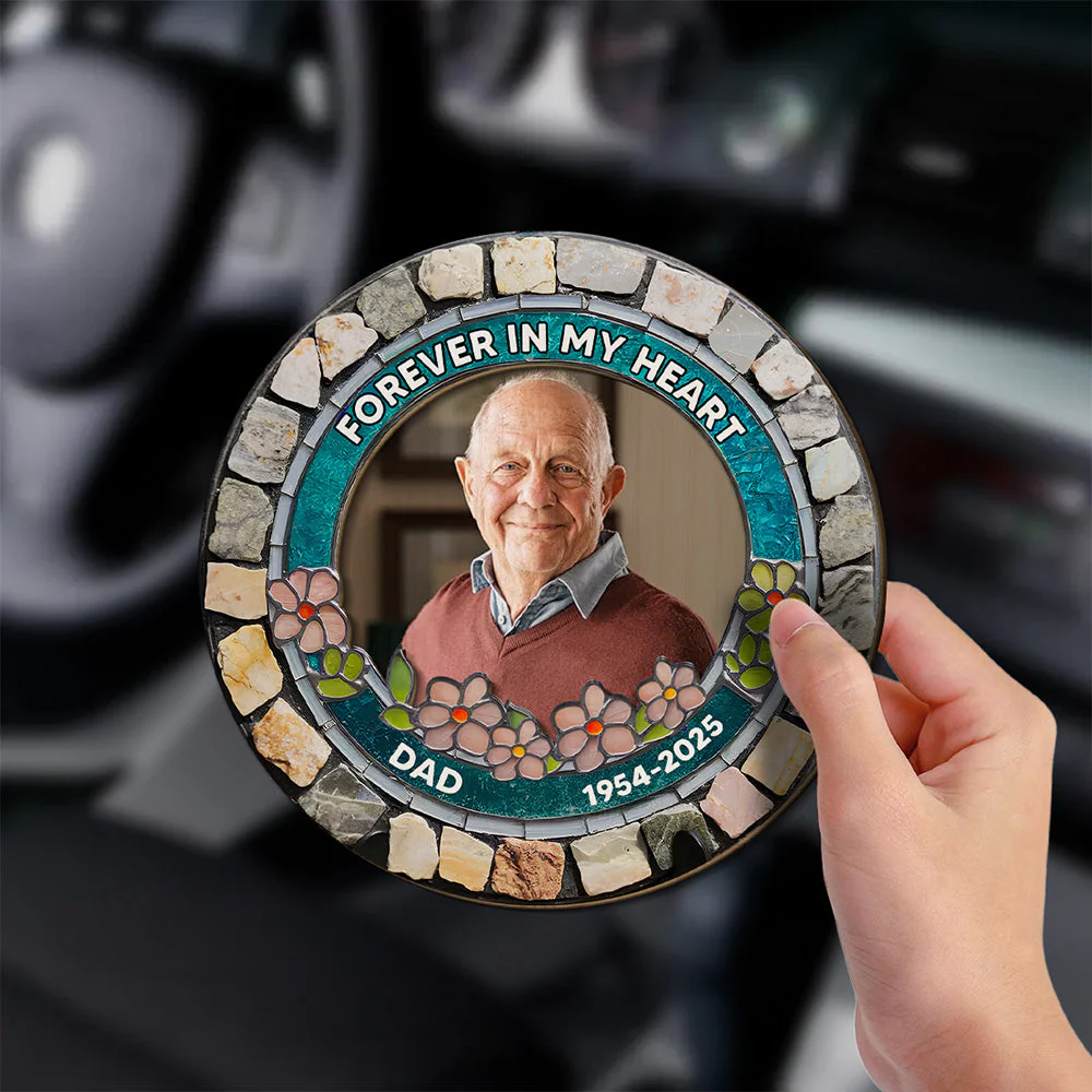 Forever Loved - Personalized Custom Car Visor Clip - Image 3