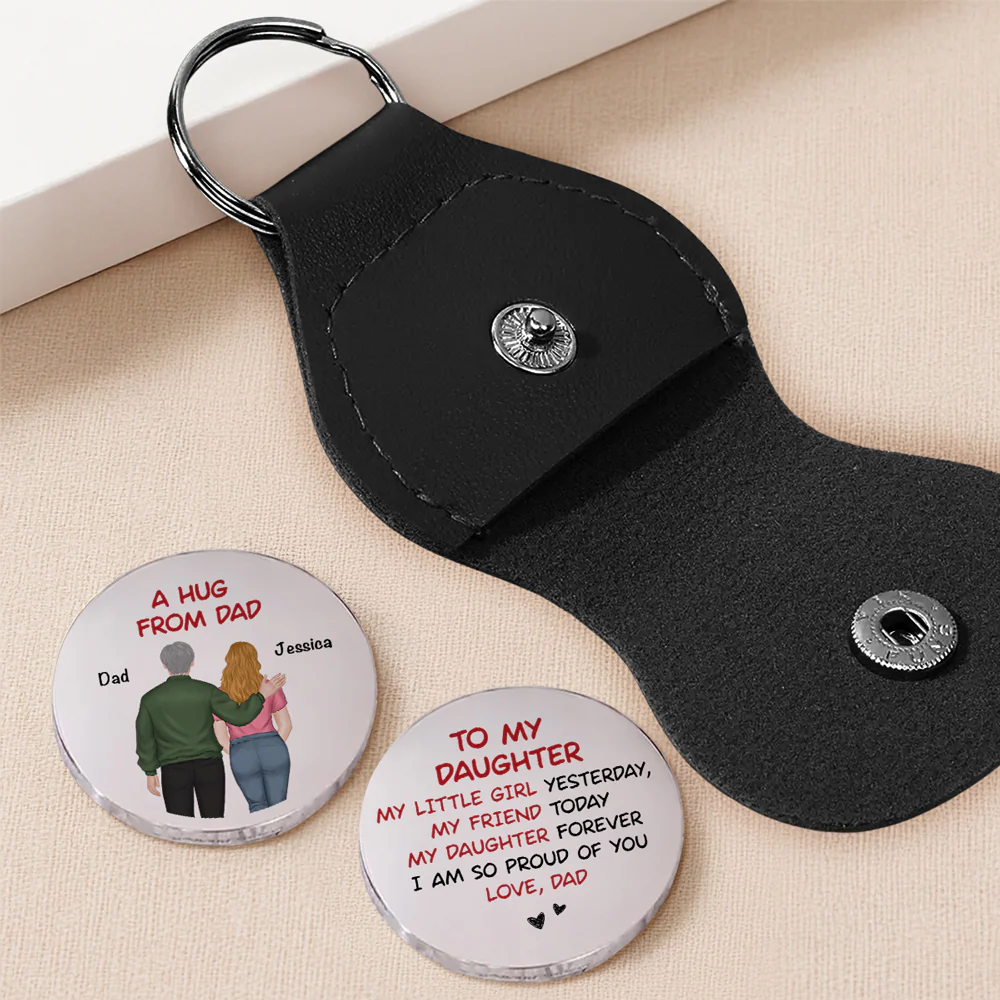 Forever Proud Of You - Personalized Custom Pocket Hug - Image 2