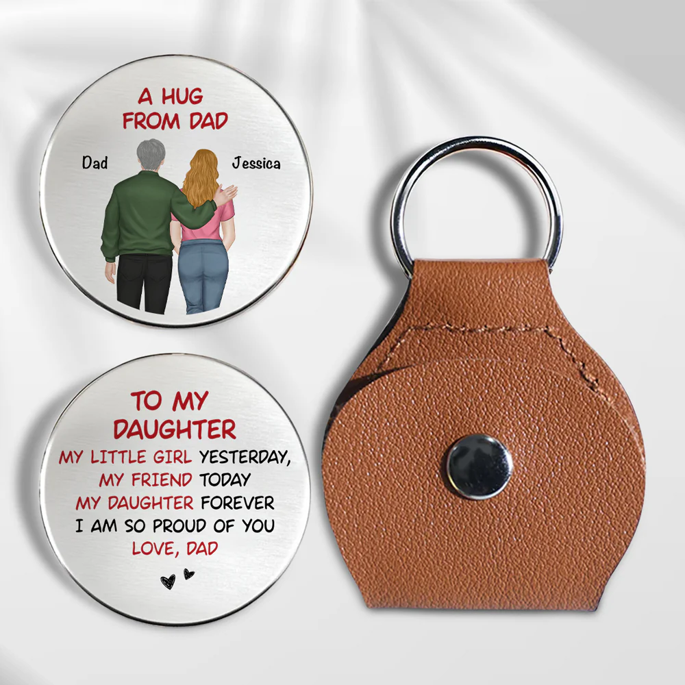 Forever Proud Of You - Personalized Custom Pocket Hug - Image 5