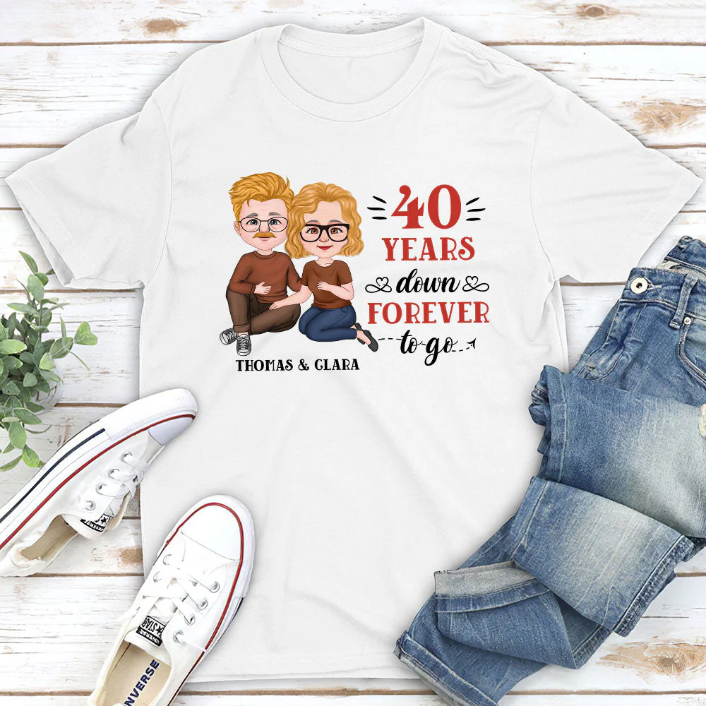 Forever To Go - Personalized Custom Classic T-shirt - Image 2