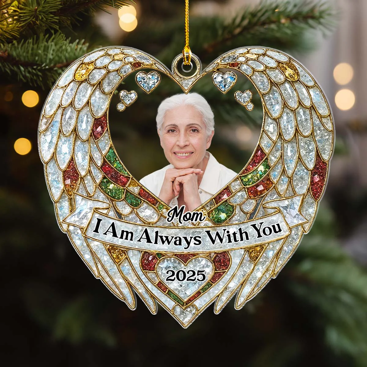 Forever With Us - Personalized Custom Acrylic Ornament