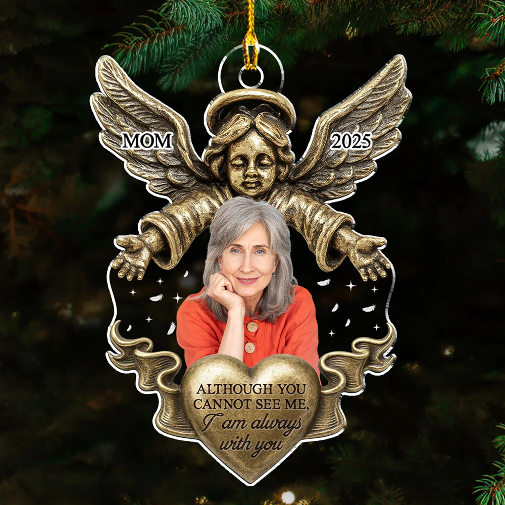 Forever With You - Personalized Custom Acrylic Ornament - Image 2