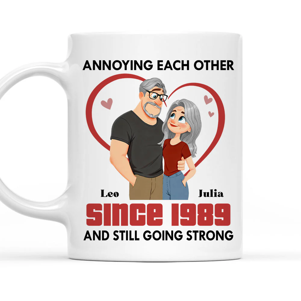 Forever With You - Personalized Custom Coffee Mug