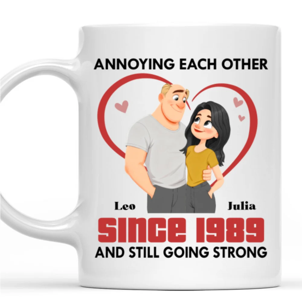 Forever With You - Personalized Custom Coffee Mug - Image 7