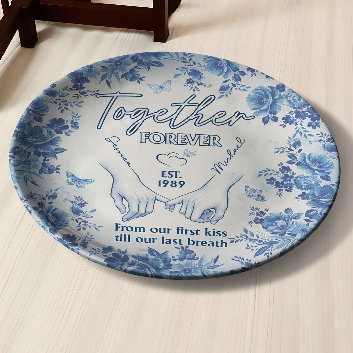 Forever With You - Personalized Custom Plate - Image 2