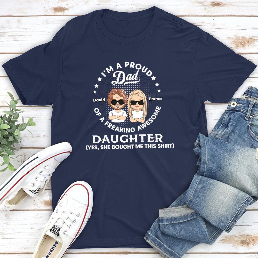 Freaking Awesome - Personalized Custom Classic T-shirt - Image 2