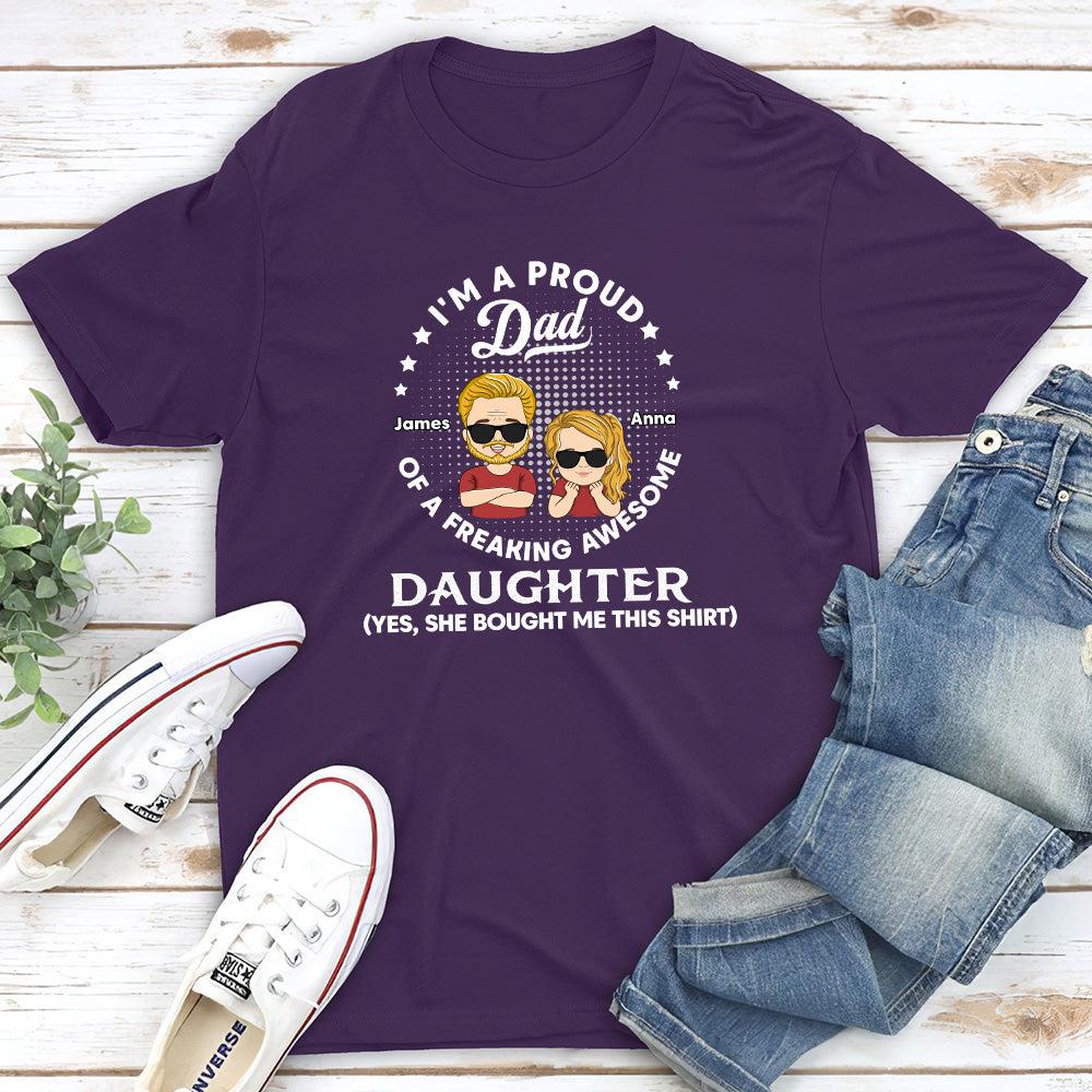 Freaking Awesome - Personalized Custom Classic T-shirt - Image 4