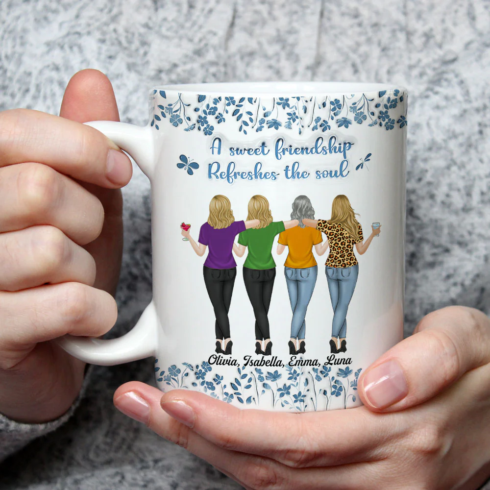 Fresh The Soul - Personalized Custom 3D Inflated Effect Mug - Image 3