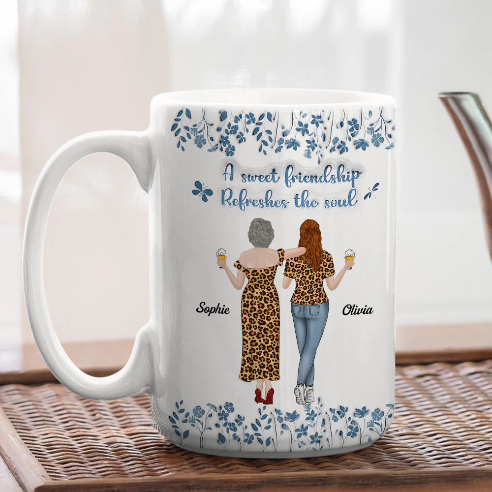 Fresh The Soul - Personalized Custom 3D Inflated Effect Mug - Image 5