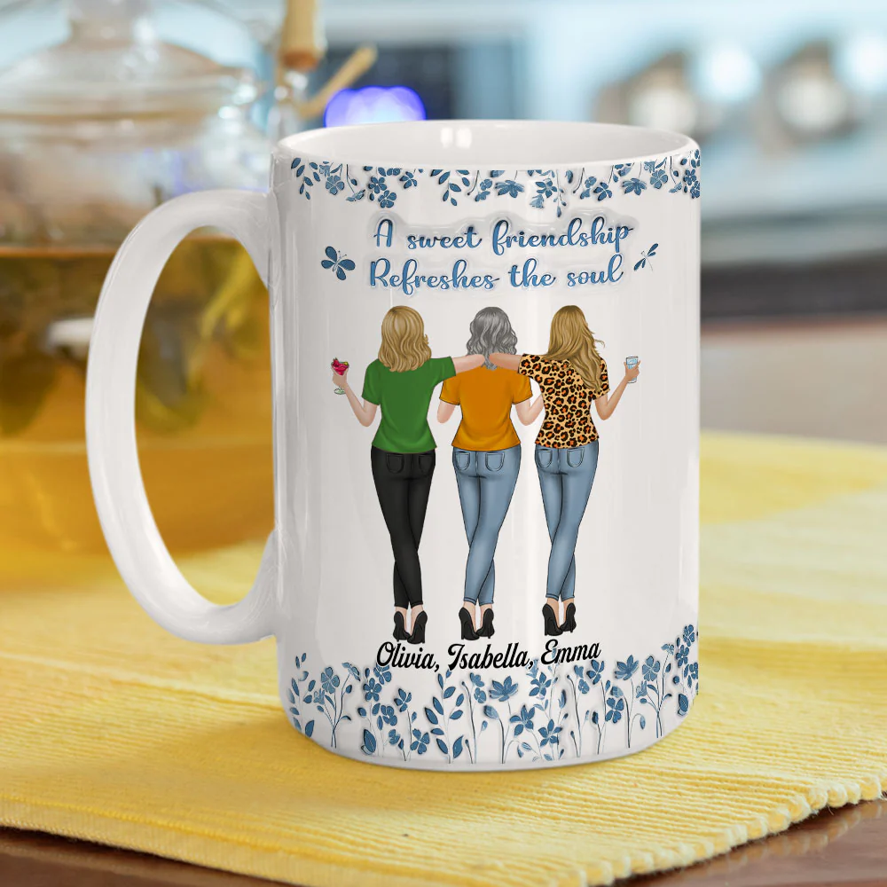 Fresh The Soul - Personalized Custom 3D Inflated Effect Mug - Image 6