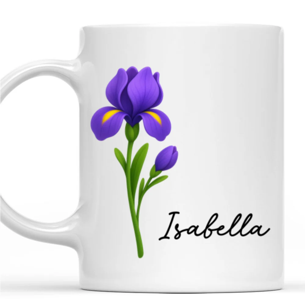 Friends Are Flowers That Never Fade 2 - Personalized Custom Coffee Mug - Image 8