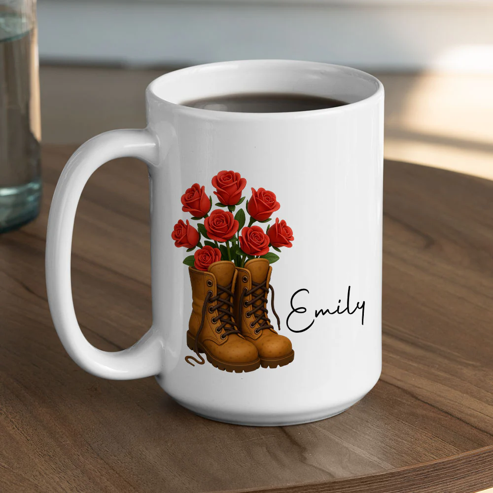 Friends Are Flowers That Never Fade 3 - Personalized Custom Coffee Mug - Image 8