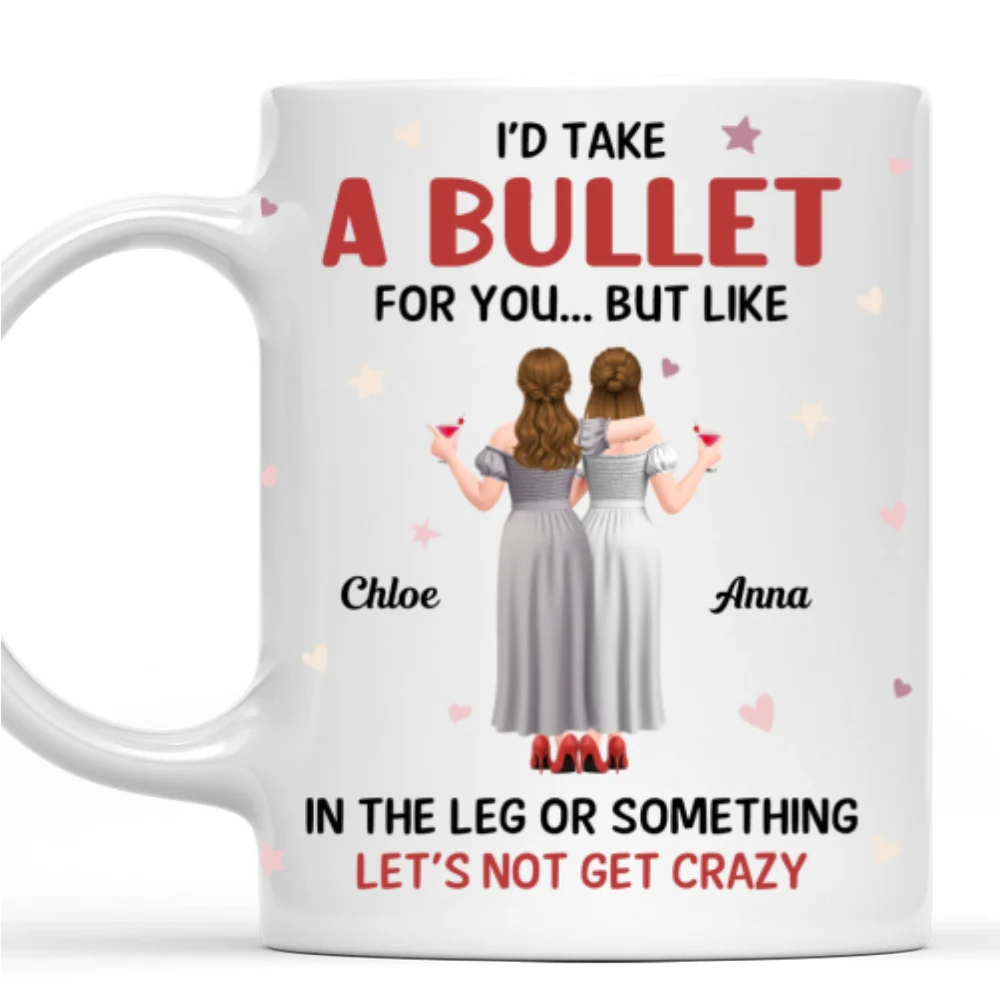 Friends Who Keep It Real - Personalized Custom Coffee Mug - Image 8