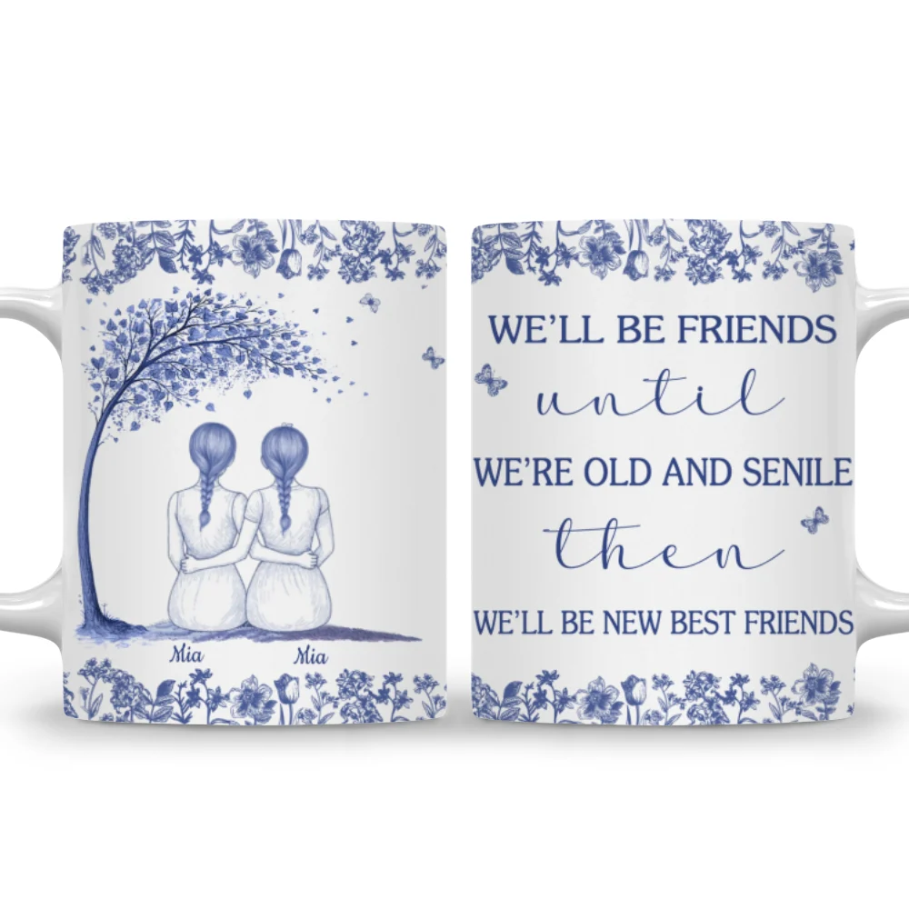 Friendship For A Lifetime - Personalized Custom Coffee Mug - Image 7