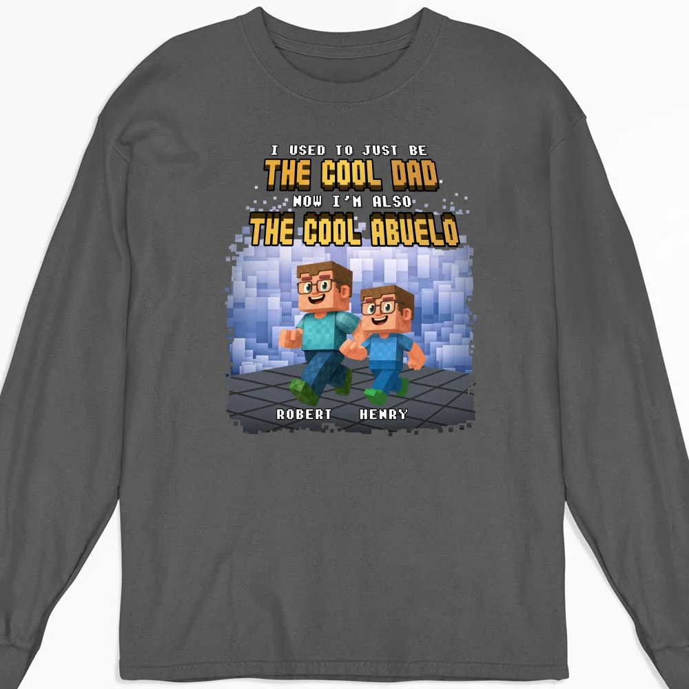 From Dad To Cool Grandpa - Personalized Custom Shirt - Image 11